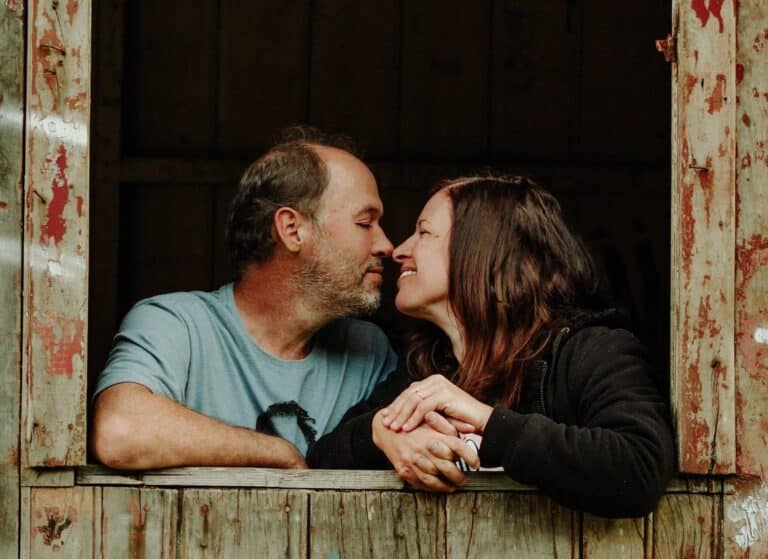 Happy couple