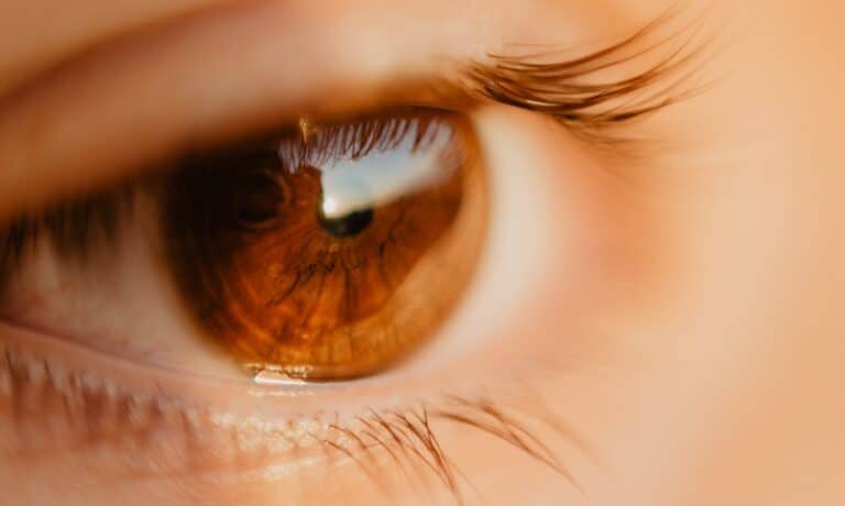 Close up of an eye