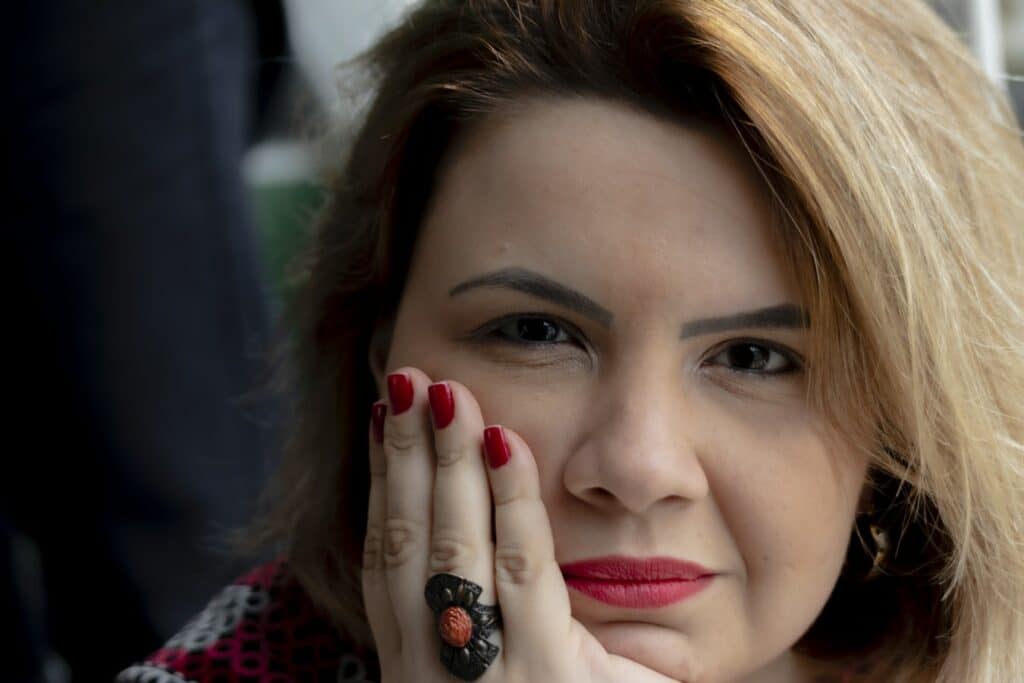 Portrait of a stylish woman