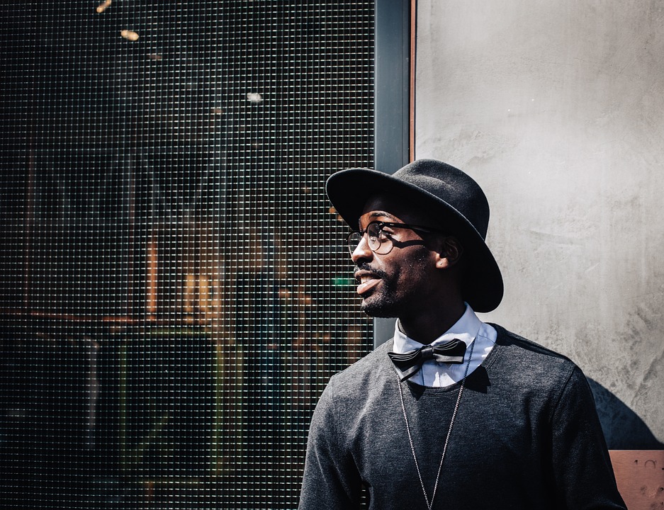 Fashionable man